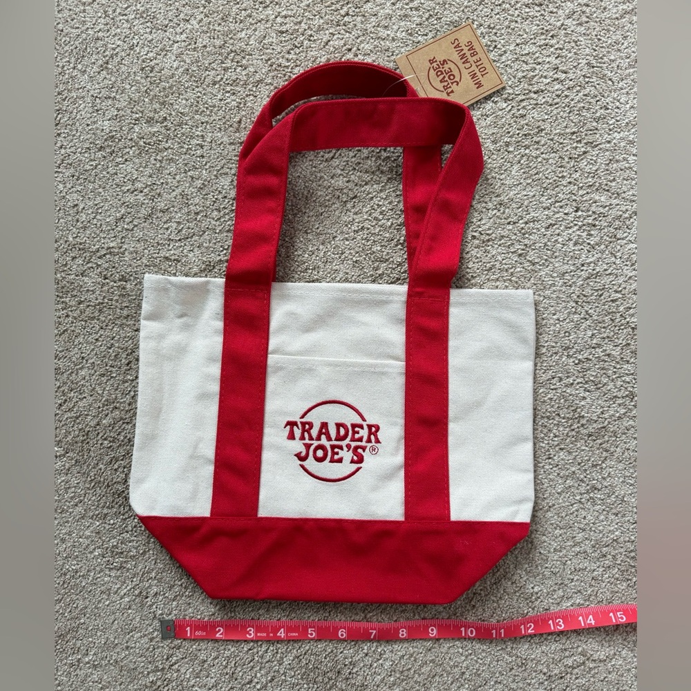NWT Mini Trader Joe’s tote bag (2 available)
